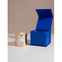 Candela Incisa Messaggio Alamada Mandarino 190 gr