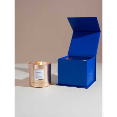 Vela Mensaje Grabado Alamada Mandarina 190 gr - Parfum d'intérieur...