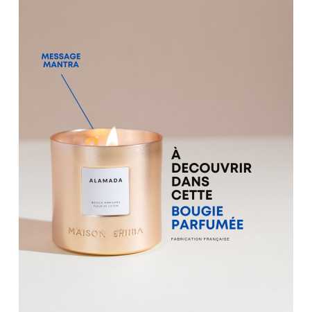 Vela Mensaje Grabado Alamada Mandarina 190 gr - Parfum d'intérieur...