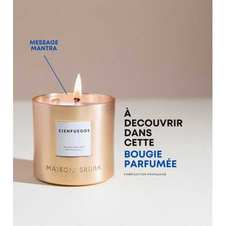 Candela Messaggio Incisa Menta Basilico 190 gr