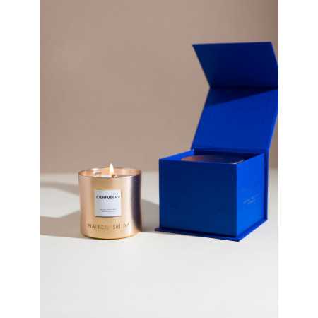 Engraved Message Candle Mint Basil 190 gr