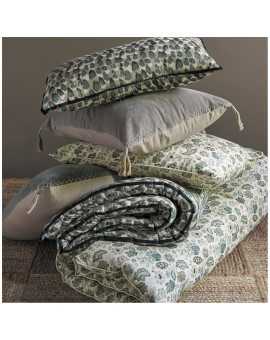 INTERIEUR- DECORATION|EDEN cotton cushion cover - Celadon - 50 x 50 cmBLANC D'IVOIRECushions
