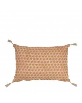 INTERIEUR- DECORATION|Fodera per cuscino in cotone EDEN - Terracotta - 50 x 50 cmBLANC D'IVOIRECuscini