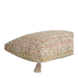 INTERIEUR-DECORATION|Coussin FLORA roseBLANC D'IVOIRECoussins