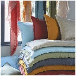 Himmelblauer LEA plaid