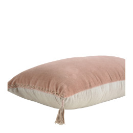 INTERIEUR-DECORATION|Coussin MATTEO roseBLANC D'IVOIRECoussins