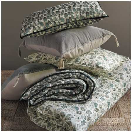 INTERIEUR-DECORATION|Coussin MATTEO céladonBLANC D'IVOIRECoussins