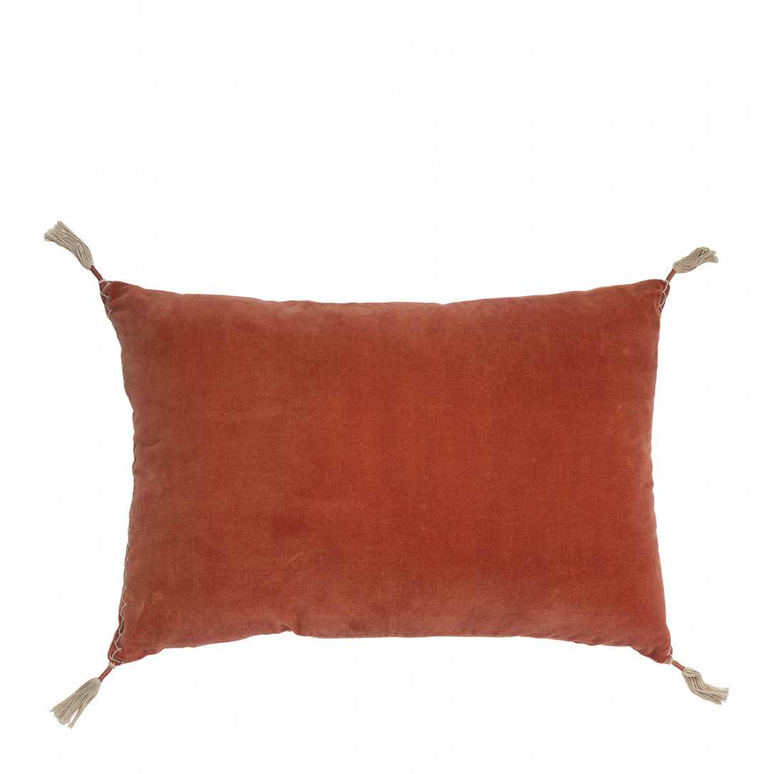 Burnt orange MATTEO cushion