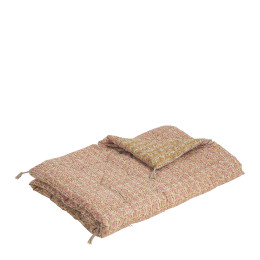 INTERIEUR-DECORATION|Futon FLORA roseBLANC D'IVOIREFutons, Courtepointes