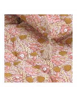 INTERIEUR- DECORATION|Quilt JUNGLE pinkBLANC D'IVOIREFutons, Quilts