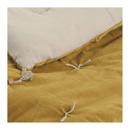 INTERIEUR-DECORATION|Courtepointe MATTEO safranBLANC D'IVOIREFutons, Courtepointes