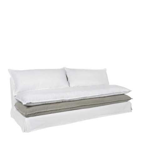 White and grey LEO sofa - Parfum d'intérieur bougie parfumée et di...