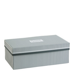 Caja de 2 Tazas Madame de Récamier Negras