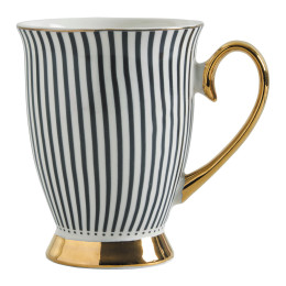 Box of 2 Black Madame de Récamier Mugs