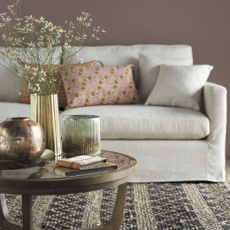 Photophore vase Golden Striated