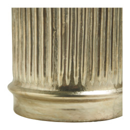 Photophore vase Golden Striated