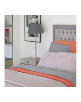 INTERIEUR- DECORATION|EDEN cotton bedspread - Terracotta - 230 x 180 cmBLANC D'IVOIREBedspread