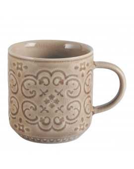 Set of 4 Bella Terra porcelain mugs