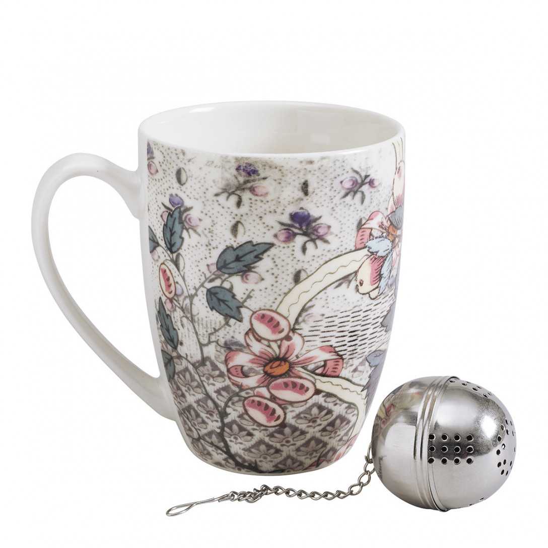 Tazza e palla da tè Madame de Pompadour