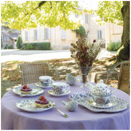 Schachtel mit 2 Teetassen Madame de Pompadour