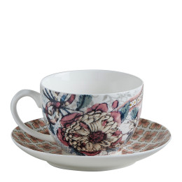 Scatola da 2 tazze da tè Madame de Pompadour