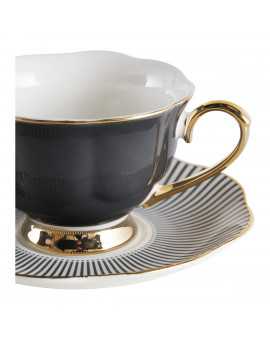 INTERIEUR- DECORATION|Madame de Récamier Tea Cup - Dark GreyMATHILDE MCups and teapots