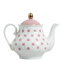 Teapot Madame de Récamier pink pea