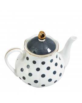 Teapot Madame de Récamier gray peas