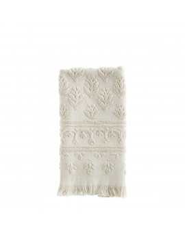 INTERIEUR- DECORATION|Guest towel Softness Floral grayMATHILDE MTowels