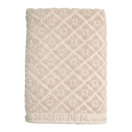 Bath towel Softness Floral pink