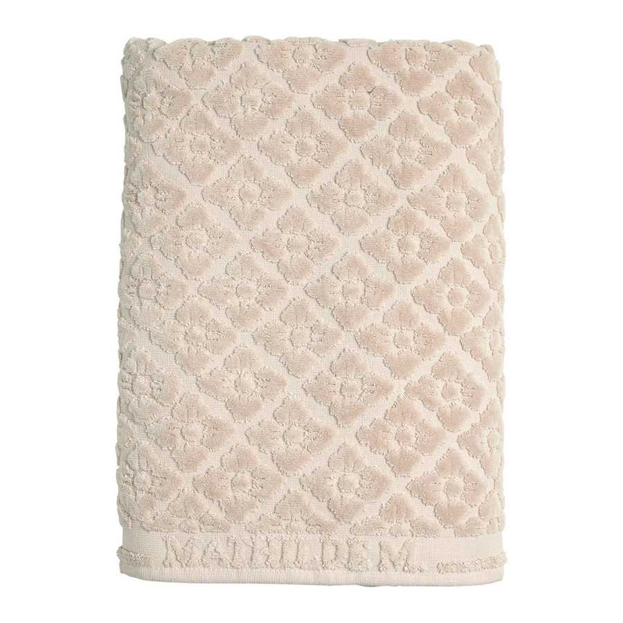 Toalla de baño Suavidad Rosa floral - Parfum d'intérieur bougie pa...