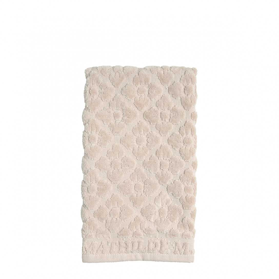 INTERIEUR- DECORATION|Guest towel Softness Floral PinkMATHILDE MTowels