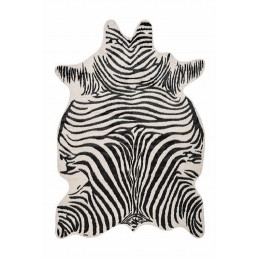 Tappeto in pelle di zebra