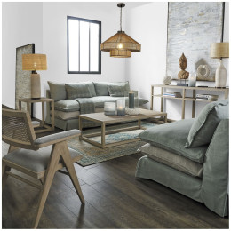 INTERIEUR-DECORATION|Fauteuil COLBY haut beigeBLANC D'IVOIREChaises