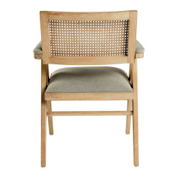 INTERIEUR-DECORATION|Fauteuil COLBY haut beigeBLANC D'IVOIREChaises