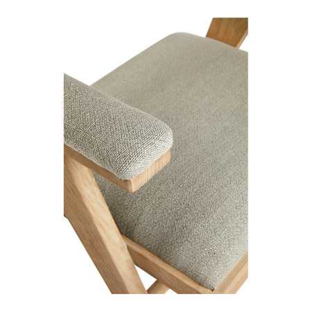 COLBY armchair beige top