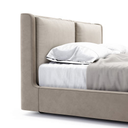 Cama de microfibra KELSI