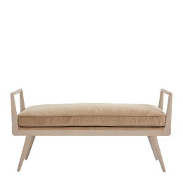 INTERIEUR-DECORATION|Banc YVESBLANC D'IVOIREPoufs - Bancs