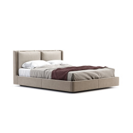 KELSI natural leather bed