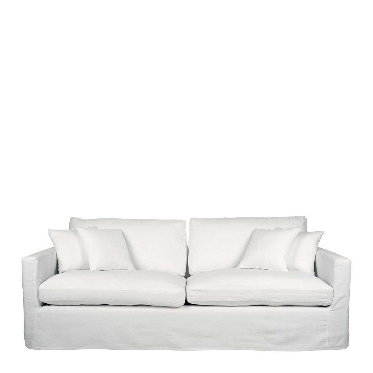 Sofa Angie Linen White Interieur