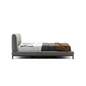 Bed MARGOT Natural leather