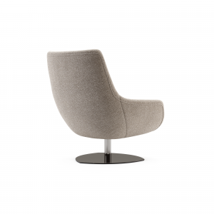 ELBA Armchair Leather and Fabric