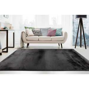 Tapis Shaggy Polyester Eternity graphite