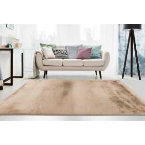 INTERIEUR- DECORATION|Tapis Shaggy Polyester Eternity beige|LALEE|Tapis Hides LALEE|