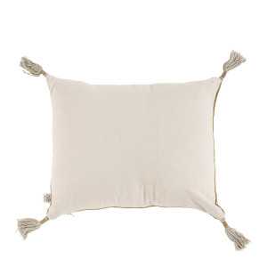 Cushion MATTEO velvet and linen - Bronze