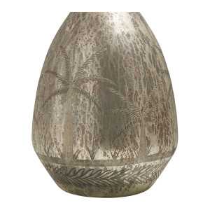 Antique gold mirage vase matte