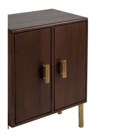 INTERIEUR-DECORATION|Chevet VICTOR en manguier ciré finition noyerBLANC D'IVOIRECommodes