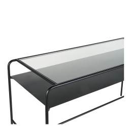 INTERIEUR-DECORATION|Bureau ERNEST en métal noirBLANC D'IVOIREBuffets - Tables