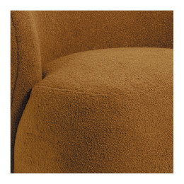 Silla giratoria LISETTE loop Curry