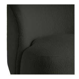 INTERIEUR- DECORATION|CLAUDE poltrona in velluto grigio scuroBLANC D'IVOIREPoltrone